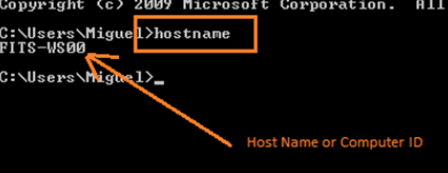 How To Obtain Your Computer Id Or Hostname Using A Command Prompt Managed It Services
